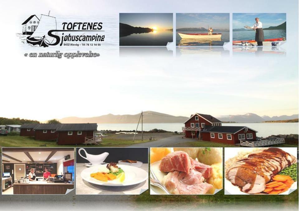 Toftenes Sjohuscamping Alsvåg Εξωτερικό φωτογραφία